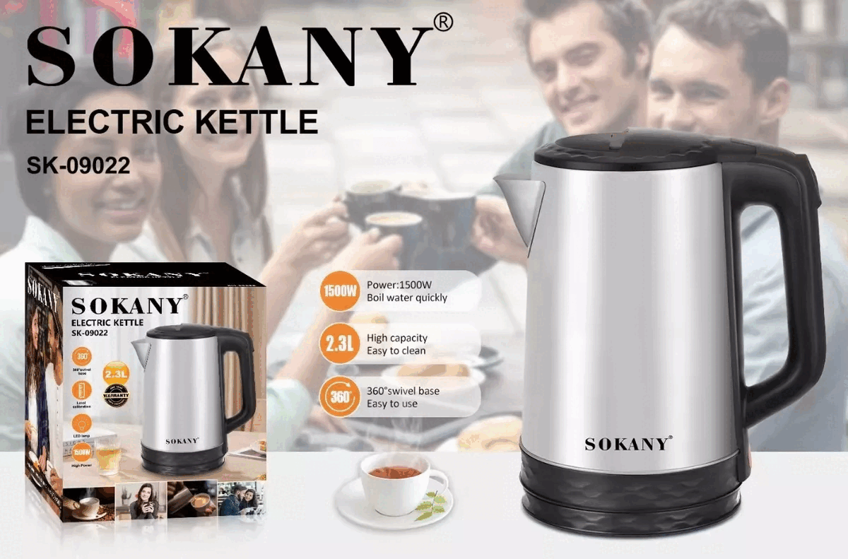 Cafetera Jarra Hervidora Sokany 23 L