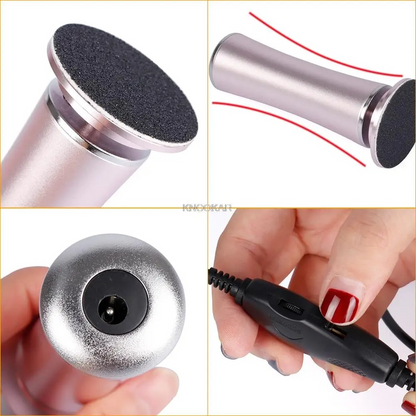 Lima eléctrica para el cuidado de los pies